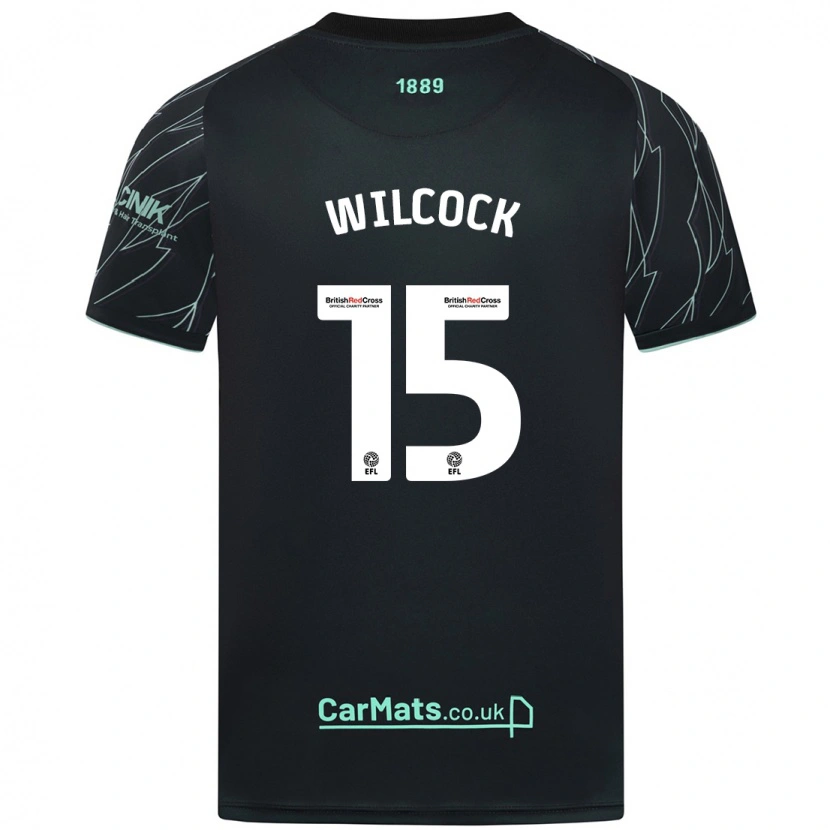 Danxen Heren Tamara Wilcock #15 Zwart Groen Uitshirt Uittenue 2024/25 T-Shirt