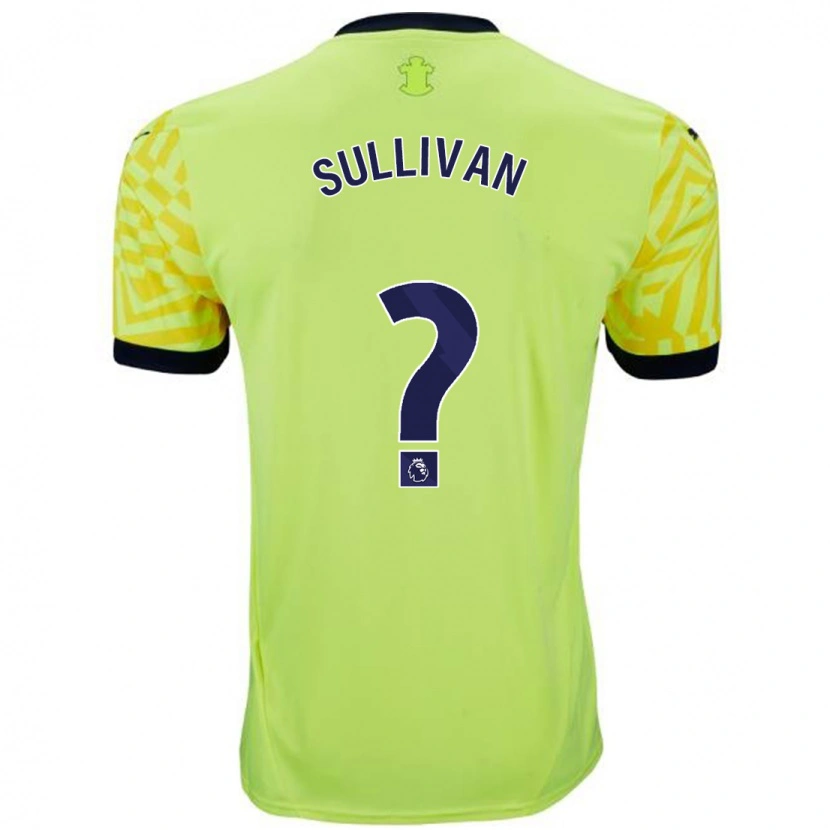 Danxen Heren Cameron Sullivan #0 Geel Uitshirt Uittenue 2024/25 T-Shirt