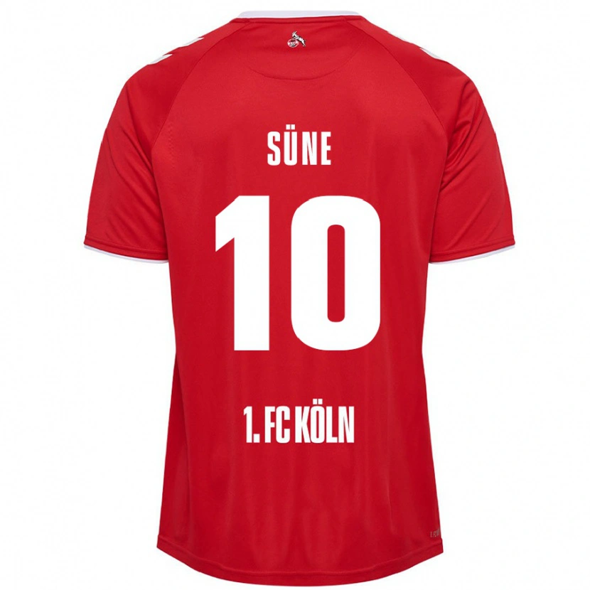 Danxen Heren Arda Süne #10 Rood Wit Uitshirt Uittenue 2024/25 T-Shirt