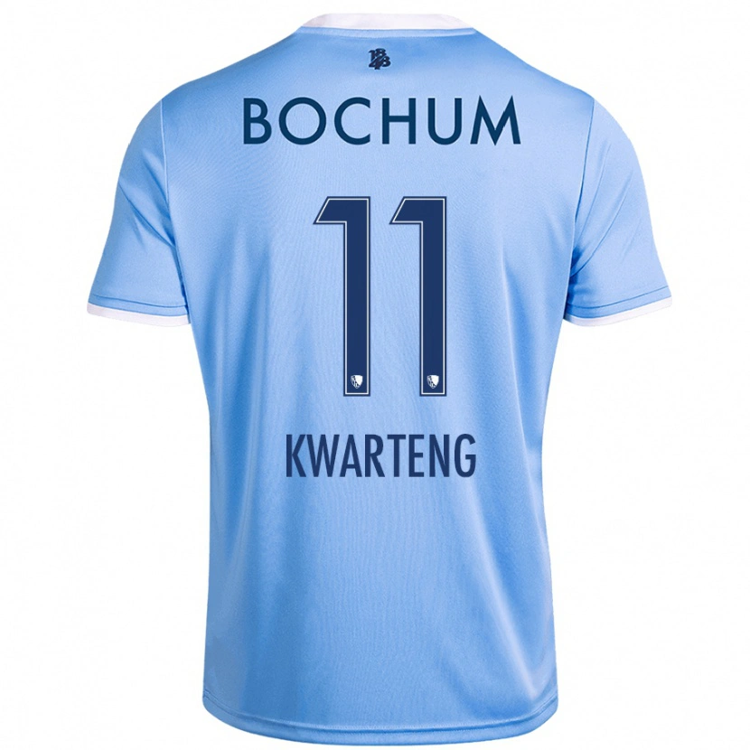 Danxen Heren Moritz-Broni Kwarteng #11 Hemelsblauw Uitshirt Uittenue 2024/25 T-Shirt
