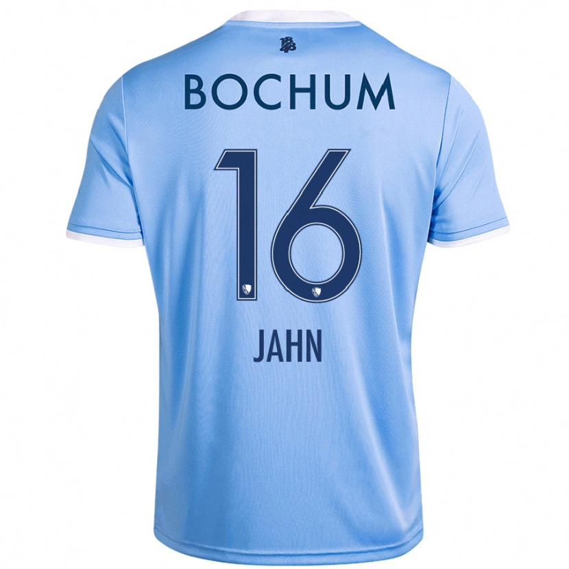 Danxen Heren Niklas Jahn #16 Hemelsblauw Uitshirt Uittenue 2024/25 T-Shirt