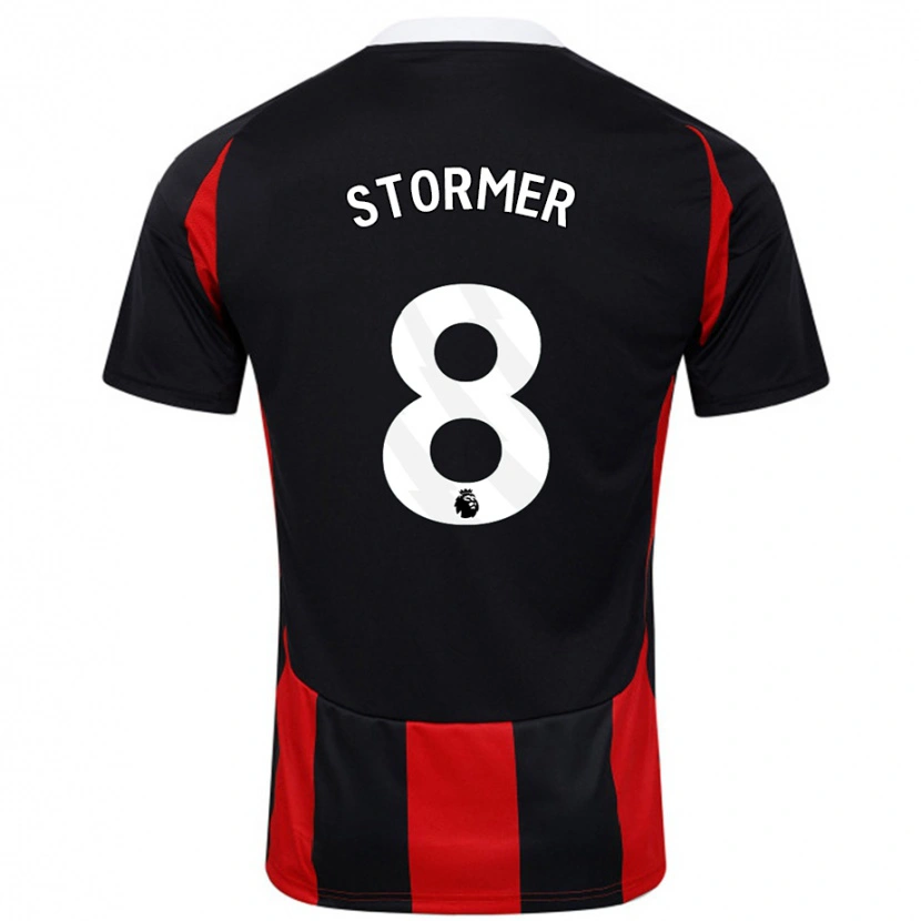 Danxen Heren Becky Stormer #8 Zwart Rood Uitshirt Uittenue 2024/25 T-Shirt