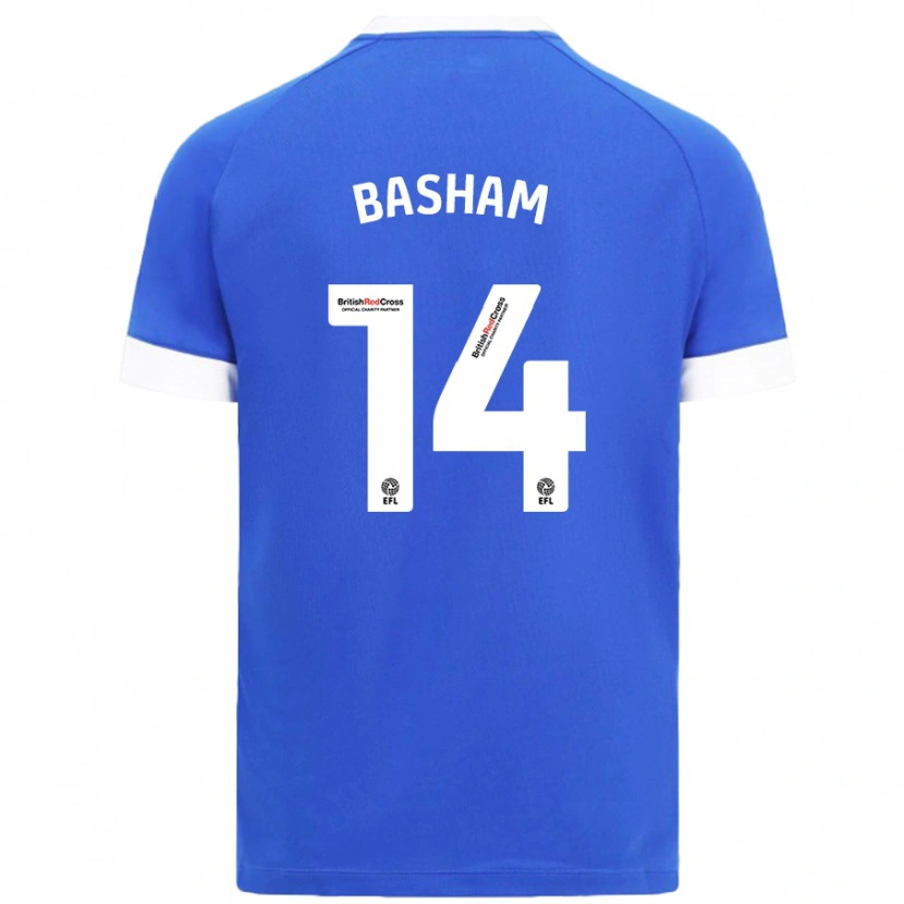Danxen Dames Olivia Basham #14 Hemelsblauw Thuisshirt Thuistenue 2024/25 T-Shirt