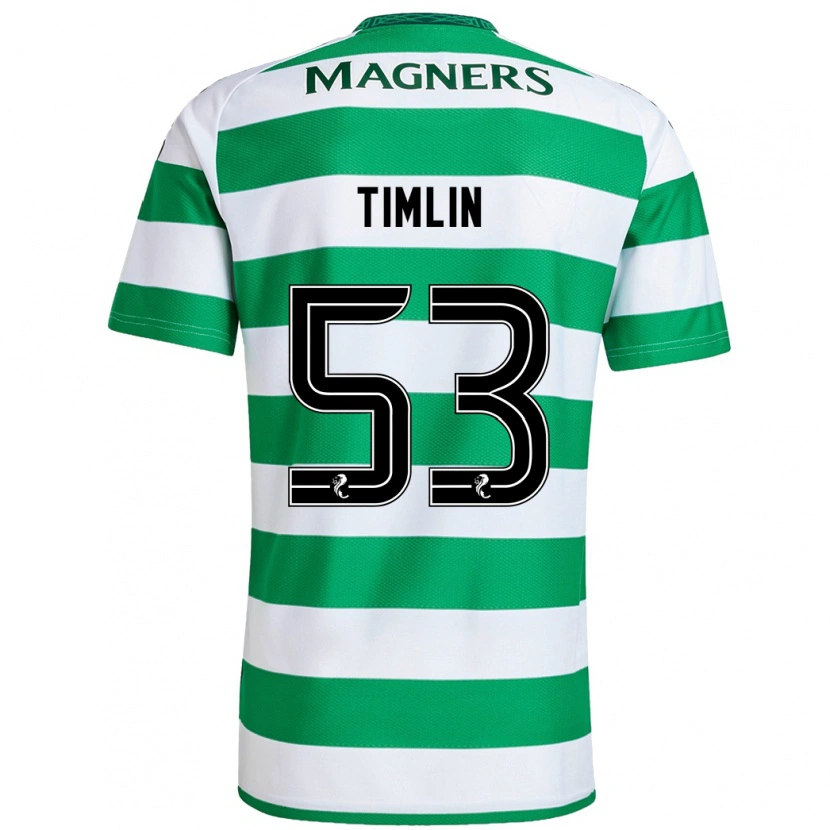 Danxen Dames Sophie Timlin #53 Groen Wit Thuisshirt Thuistenue 2024/25 T-Shirt