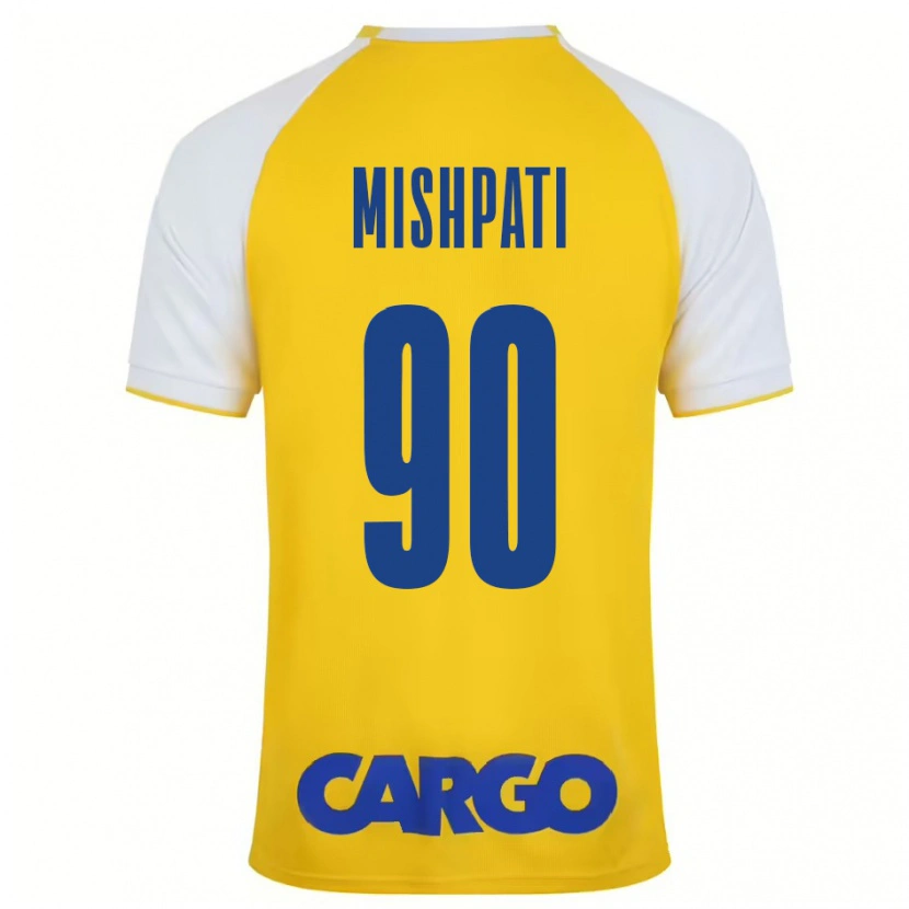 Danxen Dames Roi Mishpati #90 Geel Wit Thuisshirt Thuistenue 2024/25 T-Shirt