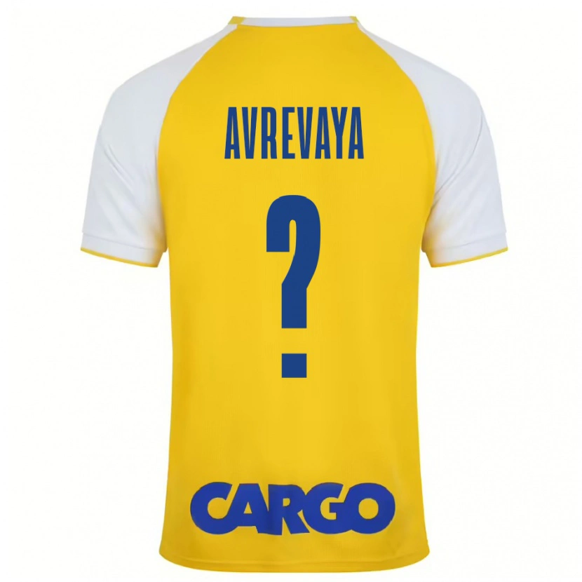 Danxen Dames Liroy Avrevaya #0 Geel Wit Thuisshirt Thuistenue 2024/25 T-Shirt