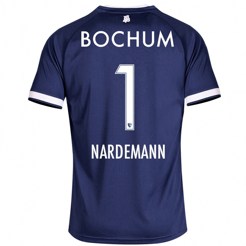 Danxen Dames Kari Närdemann #1 Donkerblauw Thuisshirt Thuistenue 2024/25 T-Shirt