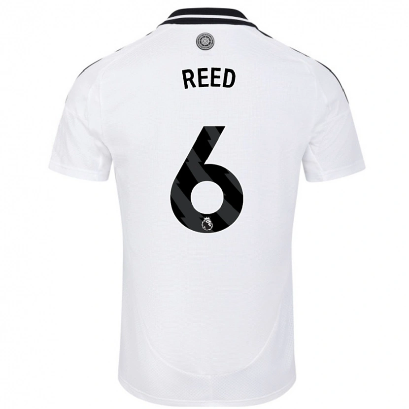 Danxen Dames Harrison Reed #6 Wit Thuisshirt Thuistenue 2024/25 T-Shirt