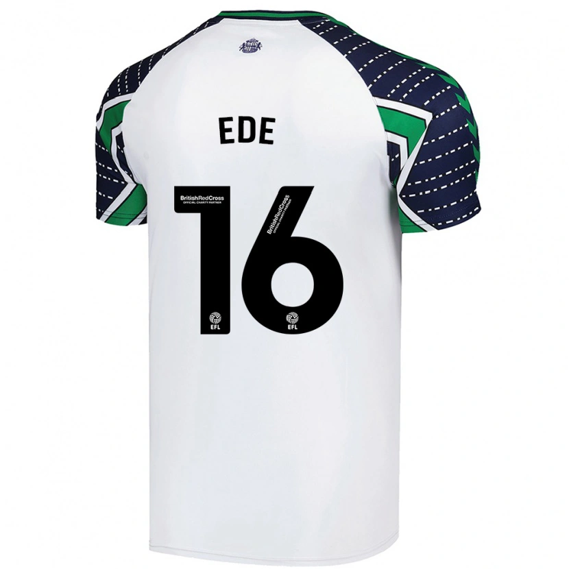 Danxen Dames Grace Ede #16 Wit Uitshirt Uittenue 2024/25 T-Shirt