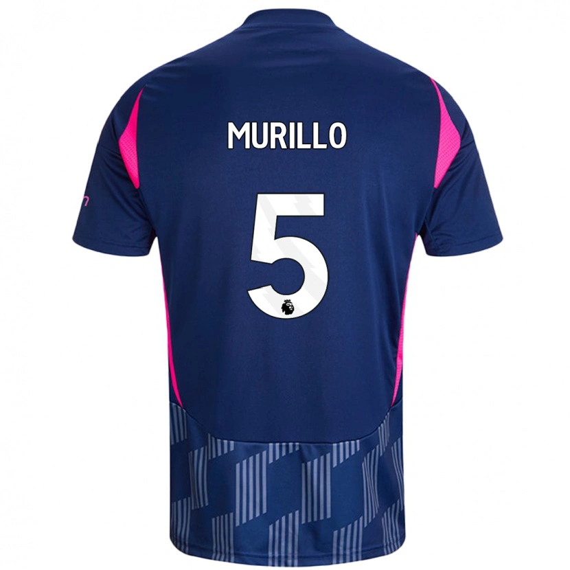 Danxen Dames Murillo #5 Koningsblauw Roze Uitshirt Uittenue 2024/25 T-Shirt