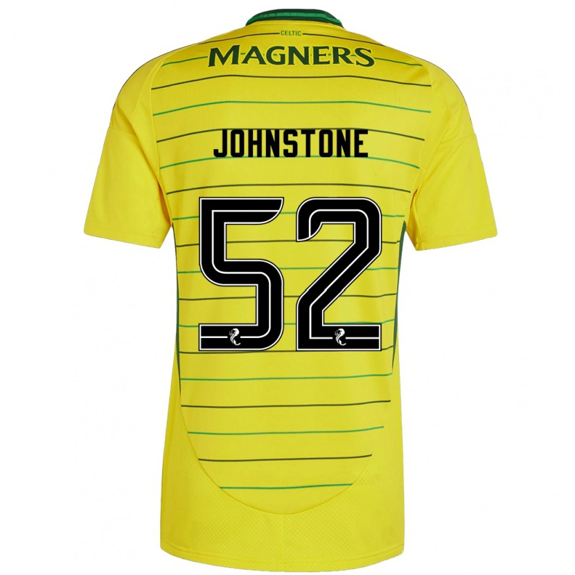 Danxen Dames Rachael Johnstone #52 Geel Uitshirt Uittenue 2024/25 T-Shirt