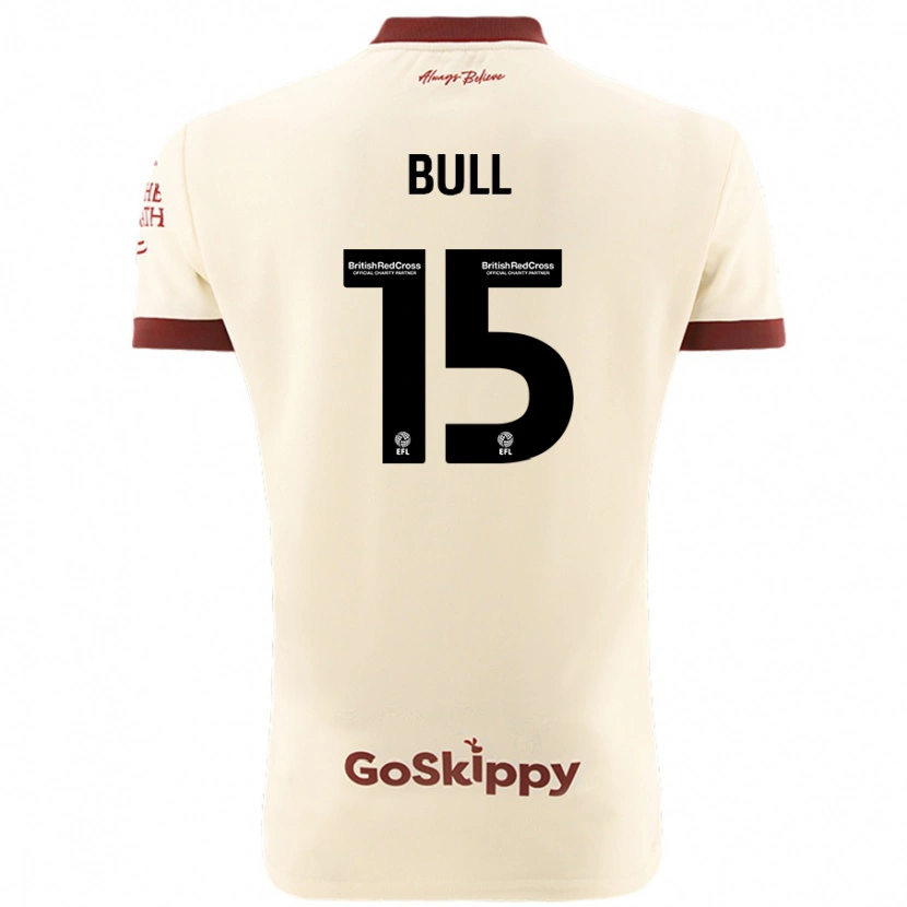 Danxen Dames Jasmine Bull #15 Crèmewit Uitshirt Uittenue 2024/25 T-Shirt