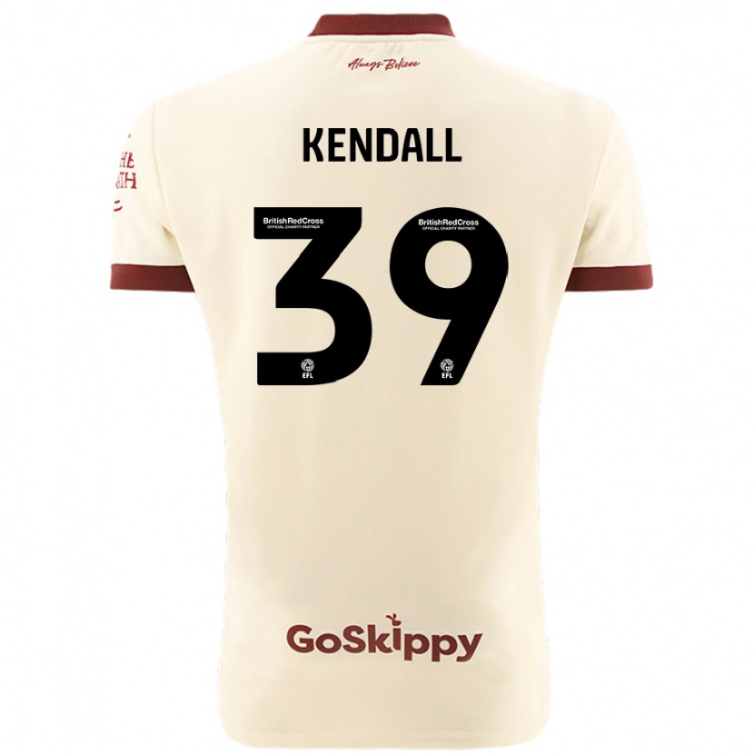 Danxen Dames Maya Kendall #39 Crèmewit Uitshirt Uittenue 2024/25 T-Shirt
