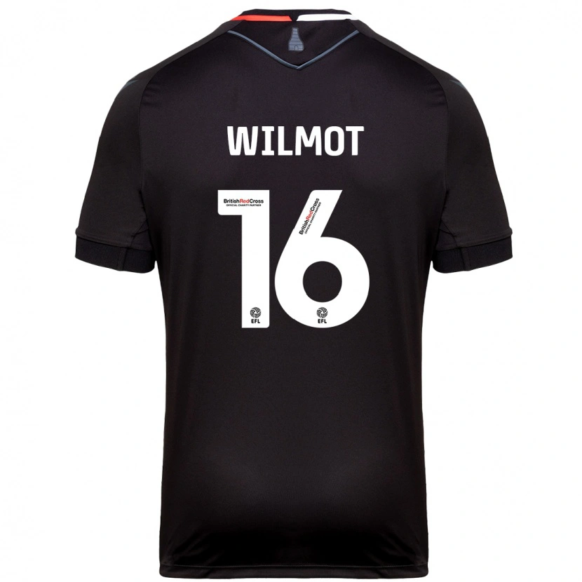 Danxen Dames Ben Wilmot #16 Zwart Uitshirt Uittenue 2024/25 T-Shirt