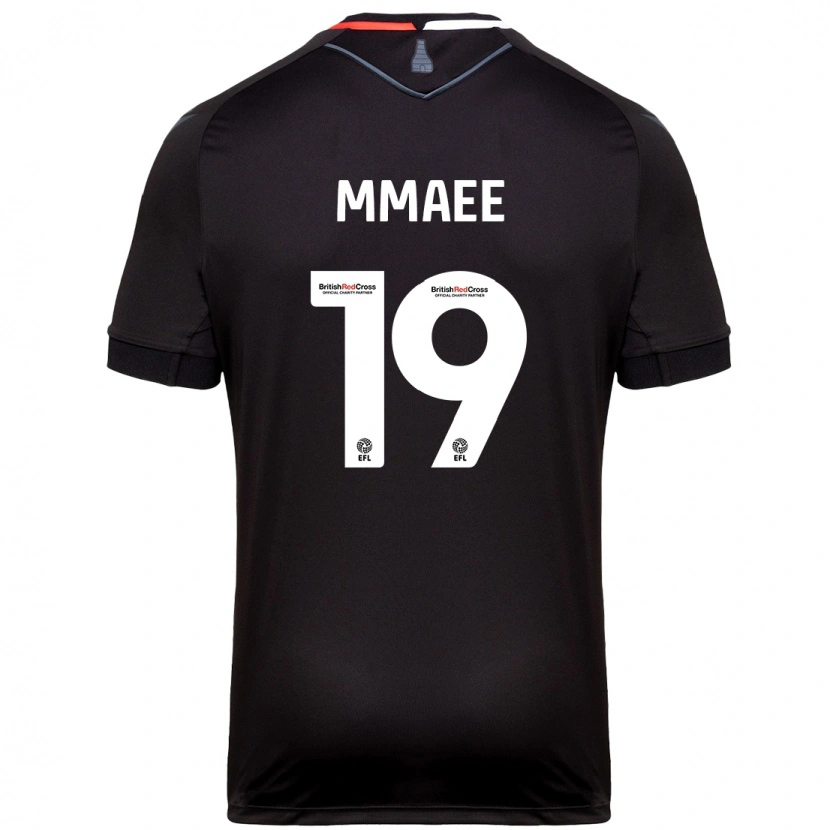 Danxen Dames Ryan Mmaee #19 Zwart Uitshirt Uittenue 2024/25 T-Shirt