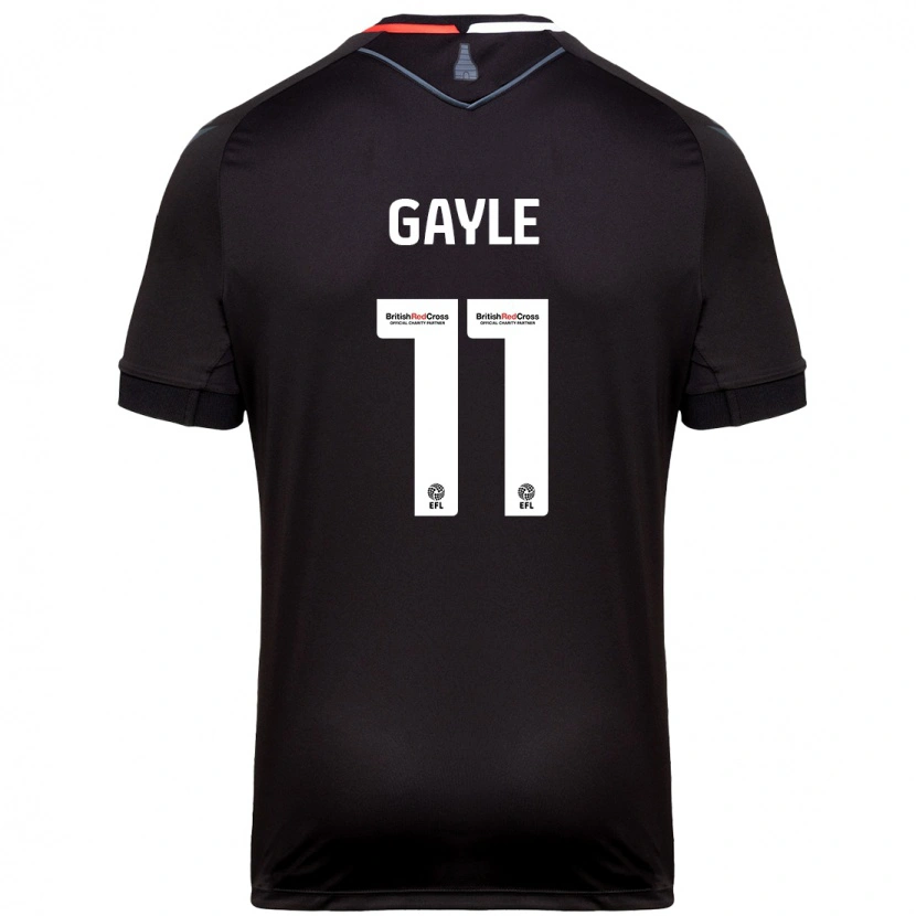 Danxen Dames Dwight Gayle #11 Zwart Uitshirt Uittenue 2024/25 T-Shirt