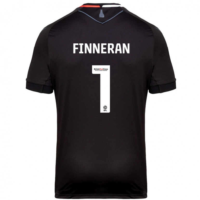 Danxen Dames Ellie Finneran #1 Zwart Uitshirt Uittenue 2024/25 T-Shirt