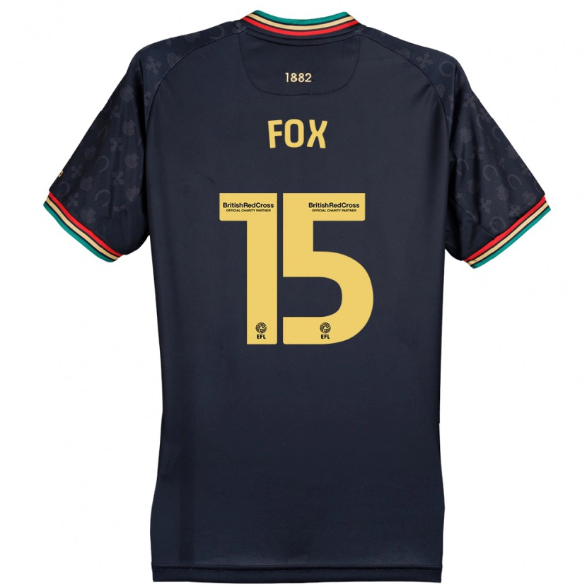 Danxen Dames Morgan Fox #15 Donker Marineblauw Uitshirt Uittenue 2024/25 T-Shirt