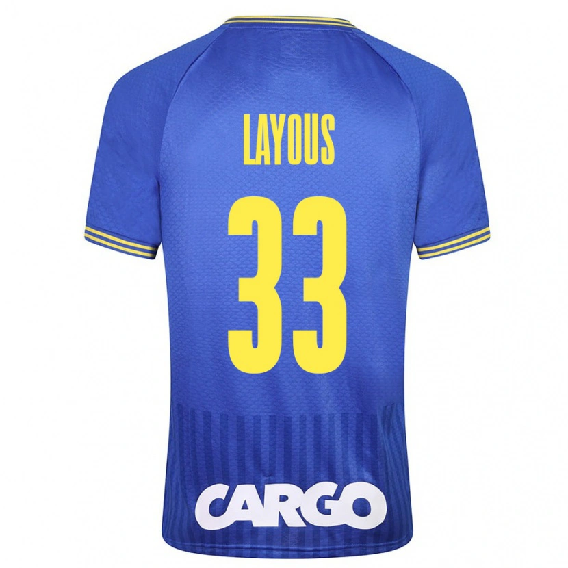 Danxen Dames Hisham Layous #33 Wit Uitshirt Uittenue 2024/25 T-Shirt