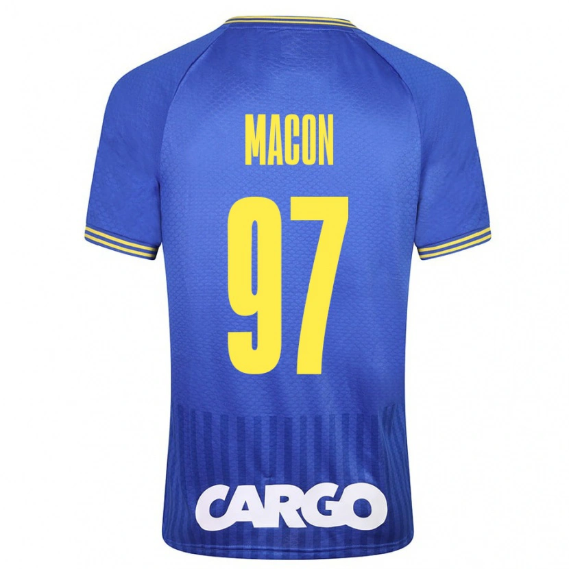 Danxen Dames Yvann Maçon #97 Wit Uitshirt Uittenue 2024/25 T-Shirt