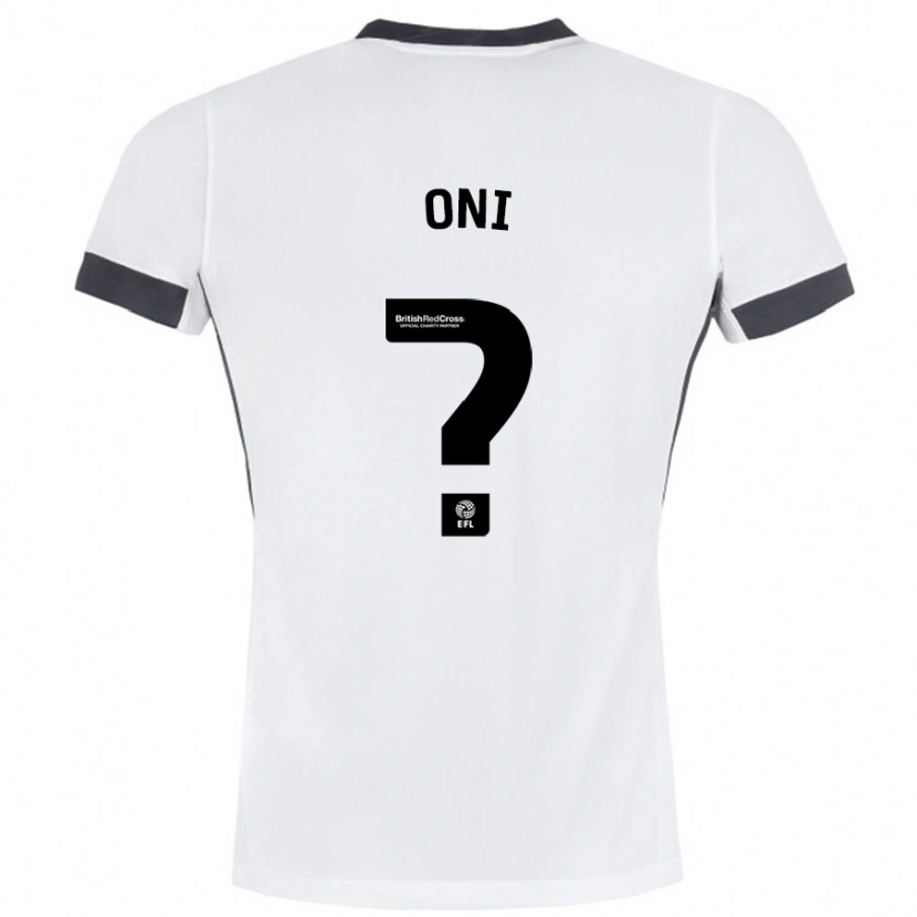 Danxen Dames Ifeoluwa Oni #0 Wit Zwart Uitshirt Uittenue 2024/25 T-Shirt