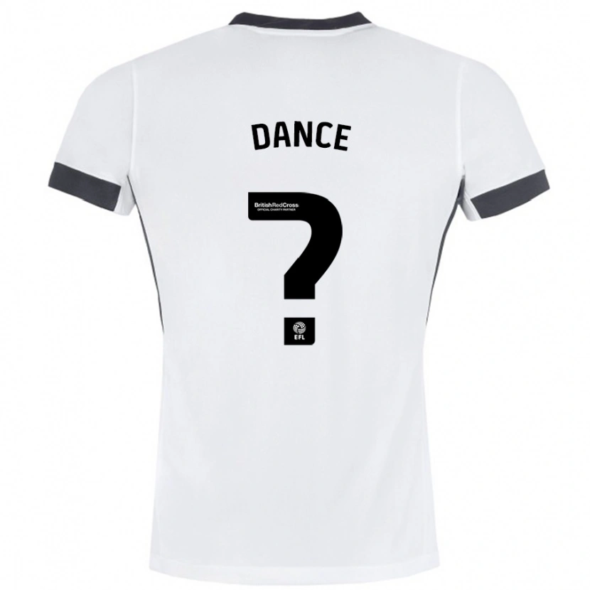 Danxen Dames Morgan Dance #0 Wit Zwart Uitshirt Uittenue 2024/25 T-Shirt