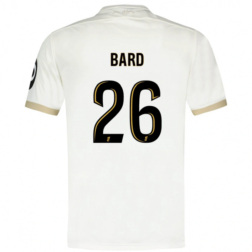Danxen Dames Melvin Bard #26 Wit Goud Uitshirt Uittenue 2024/25 T-Shirt