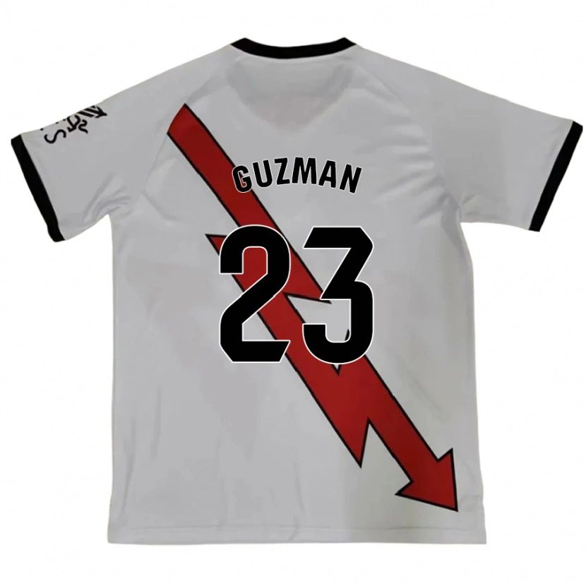Danxen Dames Miguel Guzmán #23 Rood Uitshirt Uittenue 2024/25 T-Shirt