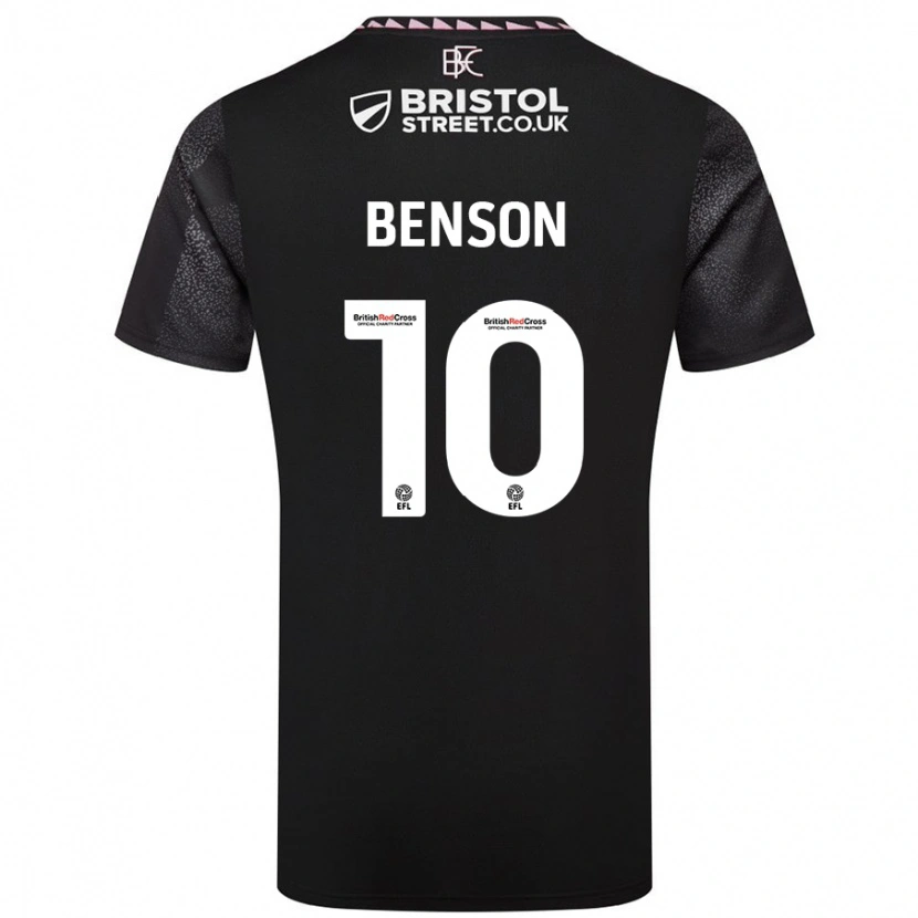 Danxen Dames Benson Manuel #10 Zwart Uitshirt Uittenue 2024/25 T-Shirt