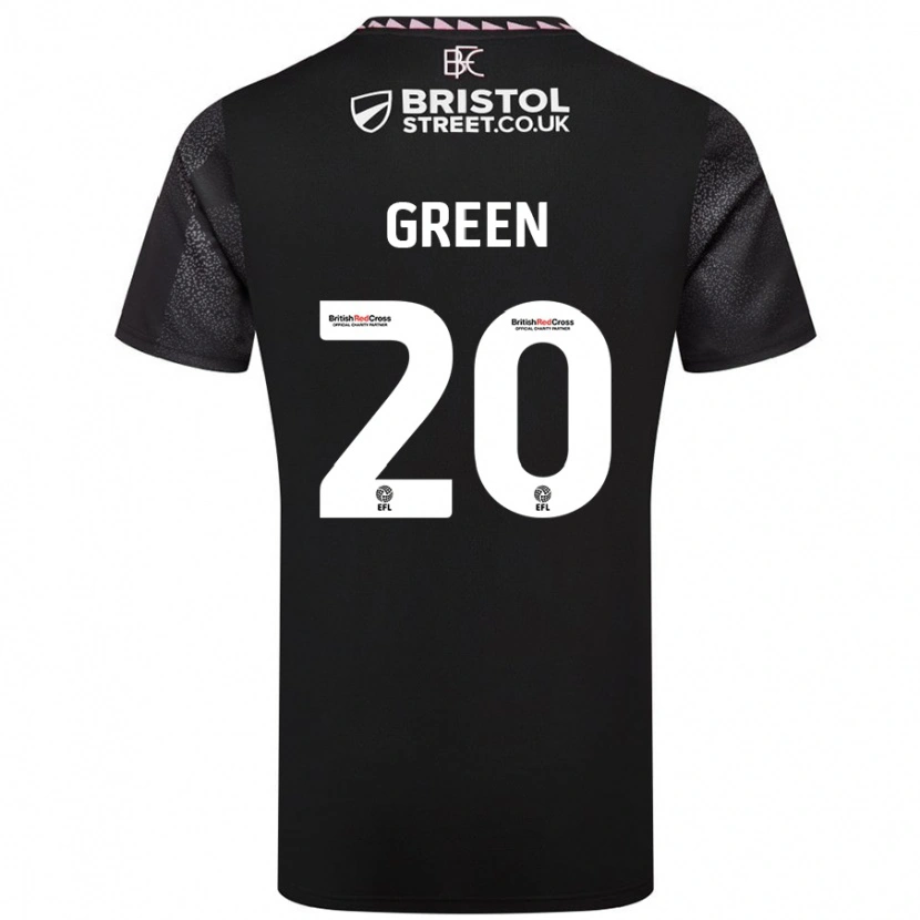 Danxen Dames Etienne Green #20 Zwart Uitshirt Uittenue 2024/25 T-Shirt