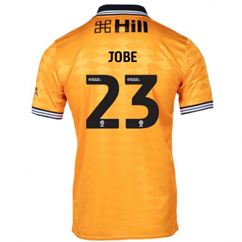 Danxen Kinderen Mamadou Jobe #23 Oranje Thuisshirt Thuistenue 2024/25 T-Shirt