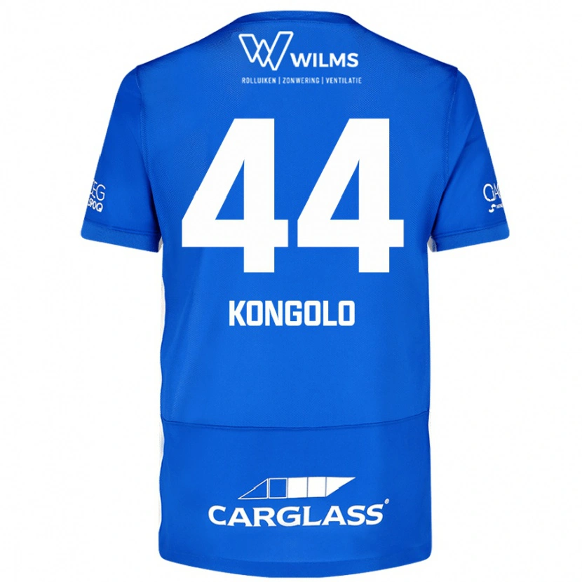 Danxen Kinderen Josue Kongolo #44 Blauw Thuisshirt Thuistenue 2024/25 T-Shirt