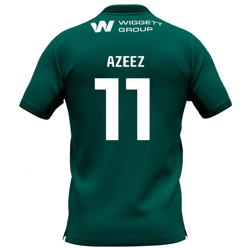 Danxen Kinderen Femi Azeez #11 Groen Uitshirt Uittenue 2024/25 T-Shirt