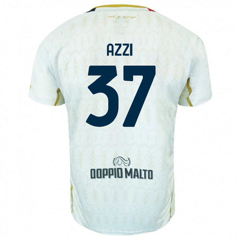 Danxen Kinderen Paulo Azzi #37 Wit Uitshirt Uittenue 2024/25 T-Shirt