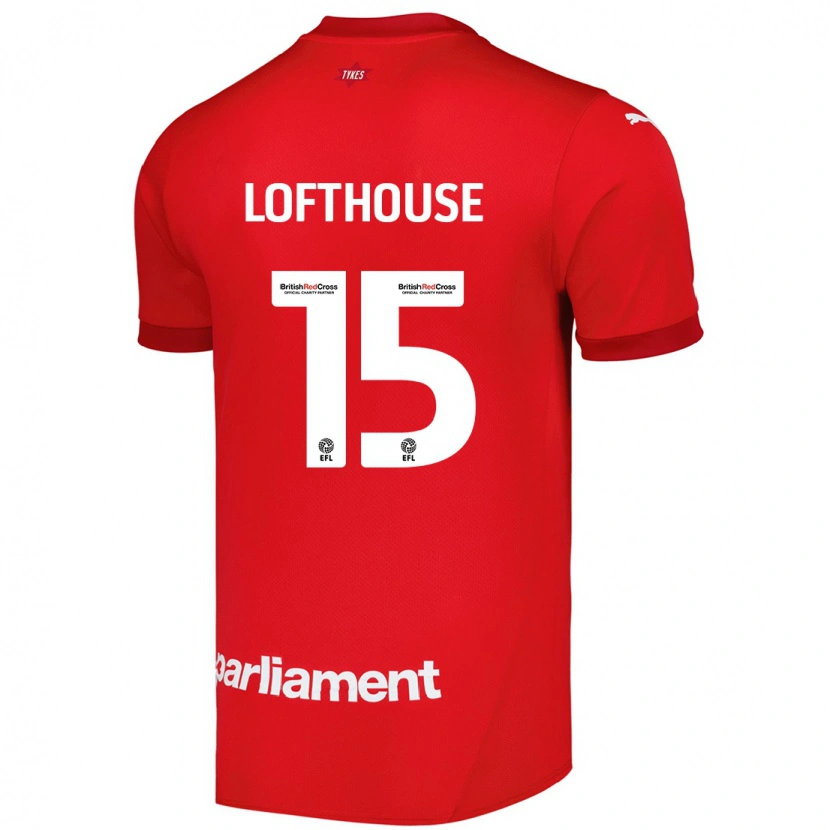 Danxen Heren Kyran Lofthouse #15 Rood Thuisshirt Thuistenue 2024/25 T-Shirt