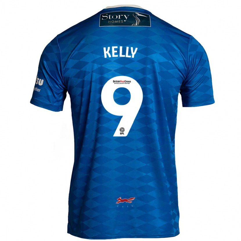 Danxen Heren Georgie Kelly #9 Blauw Thuisshirt Thuistenue 2024/25 T-Shirt