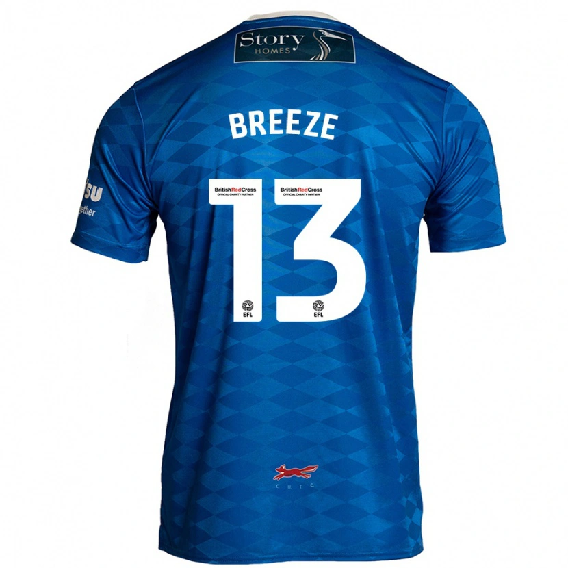 Danxen Heren Gabriel Breeze #13 Blauw Thuisshirt Thuistenue 2024/25 T-Shirt