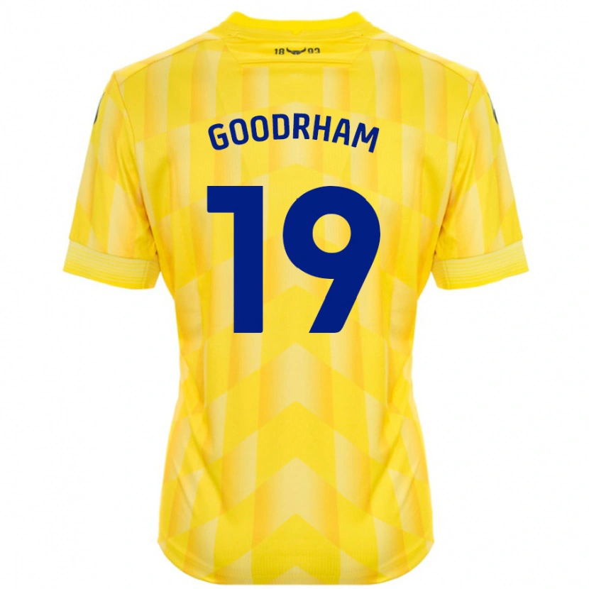 Danxen Heren Tyler Goodrham #19 Geel Thuisshirt Thuistenue 2024/25 T-Shirt