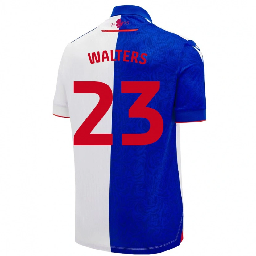 Danxen Heren Georgia Walters #23 Hemelsblauw Wit Thuisshirt Thuistenue 2024/25 T-Shirt