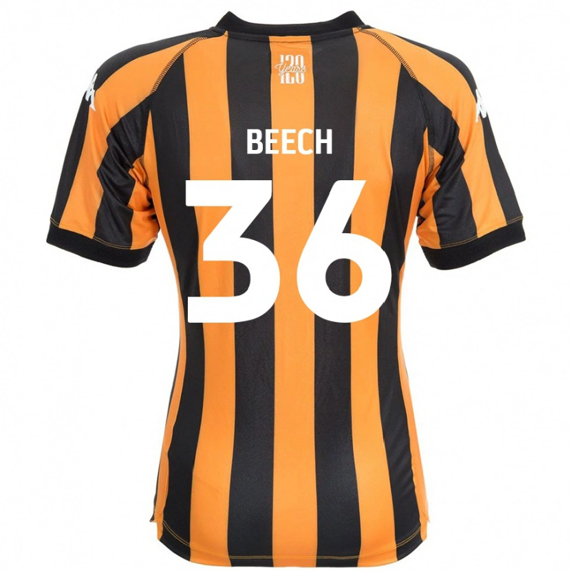 Danxen Heren Amy Beech #36 Zwart Amber Thuisshirt Thuistenue 2024/25 T-Shirt