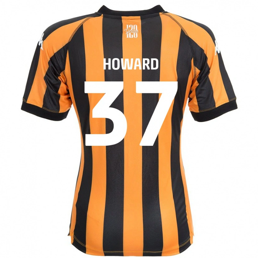 Danxen Heren Scarlet Howard #37 Zwart Amber Thuisshirt Thuistenue 2024/25 T-Shirt