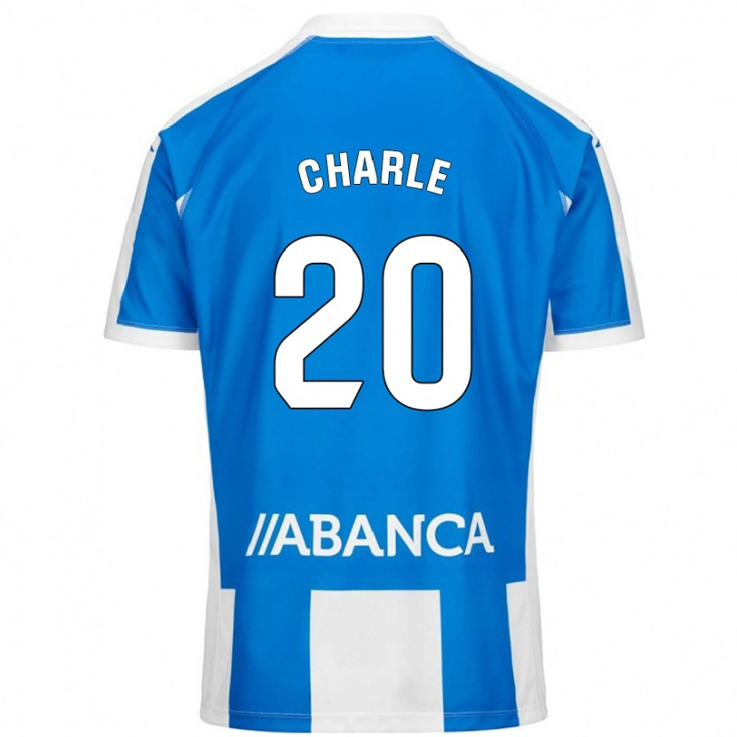 Danxen Heren Marta Charle #20 Blauw Wit Thuisshirt Thuistenue 2024/25 T-Shirt
