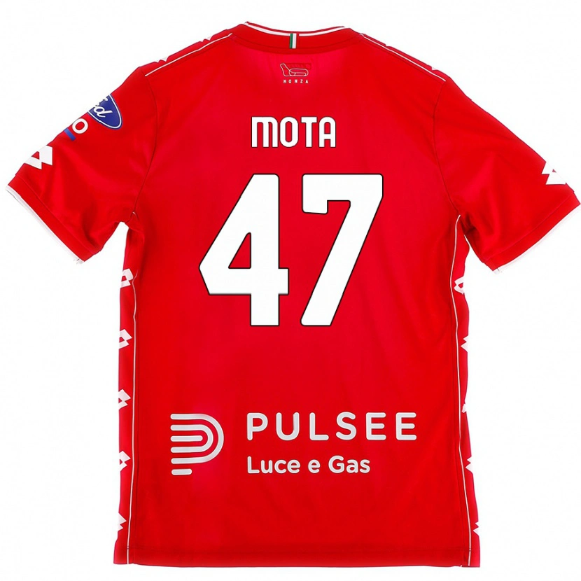 Danxen Heren Dany Mota #47 Rood Wit Thuisshirt Thuistenue 2024/25 T-Shirt