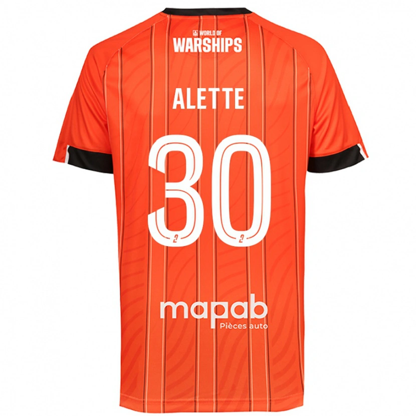 Danxen Heren Gaël Alette #30 Oranje Thuisshirt Thuistenue 2024/25 T-Shirt