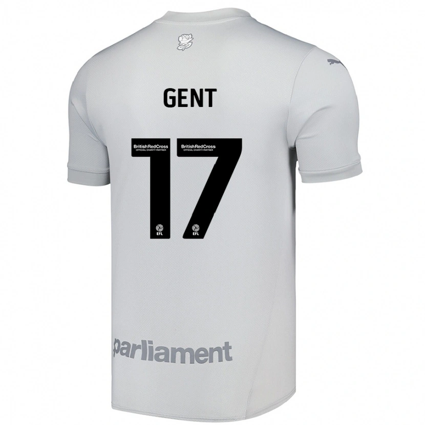 Danxen Heren Georgie Gent #17 Zilvergrijs Uitshirt Uittenue 2024/25 T-Shirt
