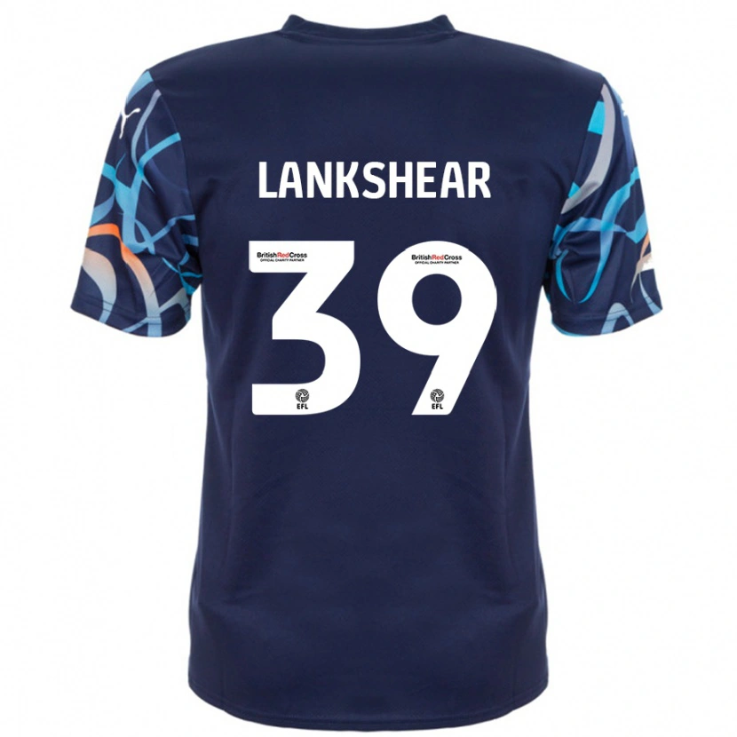 Danxen Heren Alex Lankshear #39 Marineblauw Uitshirt Uittenue 2024/25 T-Shirt
