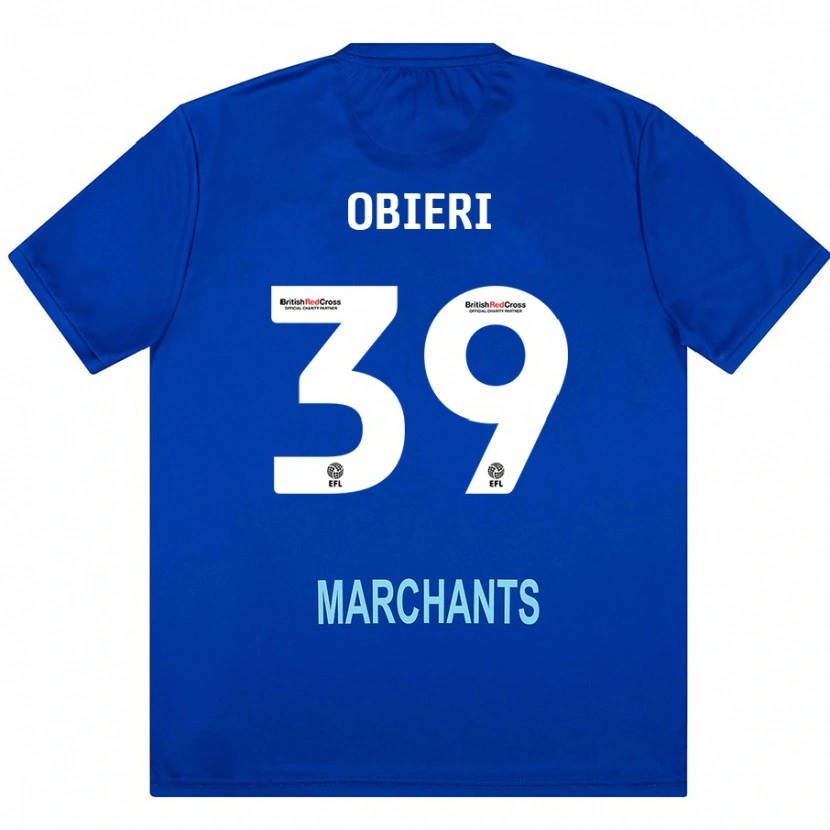 Danxen Heren Sopuruchukwu Obieri #39 Groen Uitshirt Uittenue 2024/25 T-Shirt