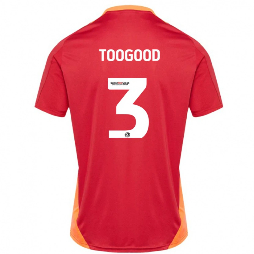 Danxen Heren Emily Toogood #3 Blauw Gebroken Wit Uitshirt Uittenue 2024/25 T-Shirt