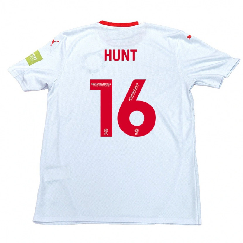 Danxen Heren Mackenzie Hunt #16 Wit Uitshirt Uittenue 2024/25 T-Shirt