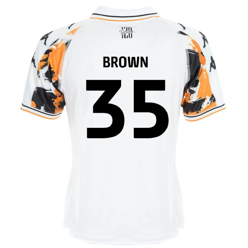 Danxen Heren Pharrell Brown #35 Wit Uitshirt Uittenue 2024/25 T-Shirt